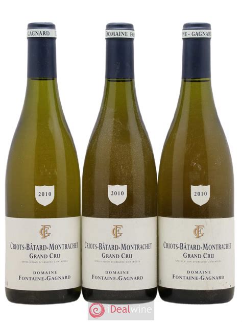 Acheter Criots Bâtard Montrachet Grand Cru Fontaine Gagnard Domaine