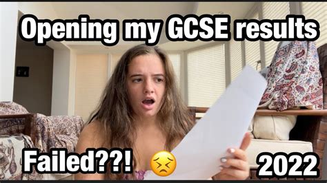 Opening My Gcse Results Live Reaction Youtube