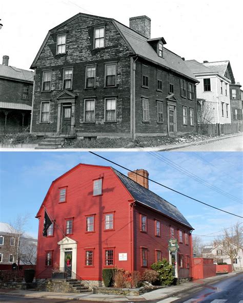 The White Horse Tavern In Newport Rhode Island In The Early 20th