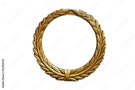 gold laurel wreath Stock Photo | Adobe Stock