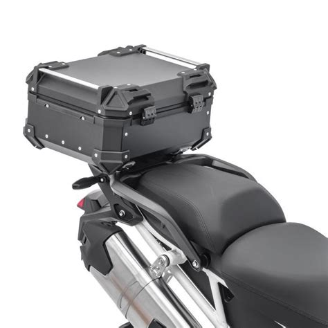 Motorrad Alu Top Case Bagtecs XB28 Aluminium Universal 28 Liter Schwarz