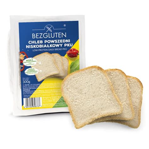 Chleb Powszedni Niskobiałkowy PKU bezglutenowy 300g Bezgluten