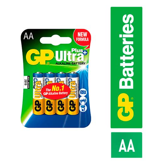 Aa Gp Ultra Plus Blister 4 Pilas Pilaschile