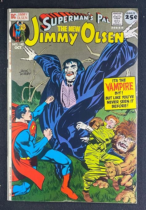 Superman S Pal Jimmy Olsen 1954 142 FN 6 5 Jack Kirby Neal