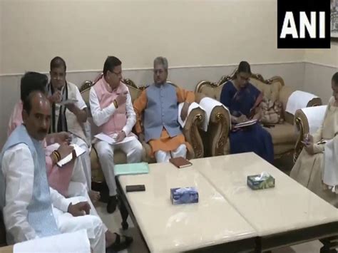 Bjp Holds Meeting Ahead Of Lok Sabha Speakers Election