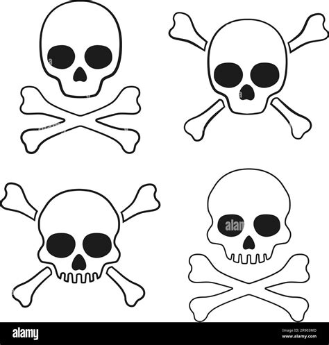 Skull And Crossbones Black And White Stock Photos And Images Alamy