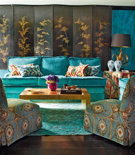 Décor Lessons From A Peacock Themed Parlor Wsj