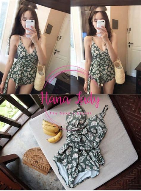 Bikini Mảnh Hoa Xanh Cao Cấp BN Hana Lady