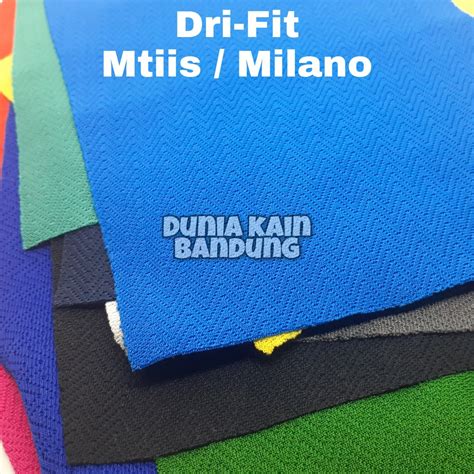 Jual Bahan Kain Drifit Mtiis Milano Ronaldo Dryfit Indonesia Shopee