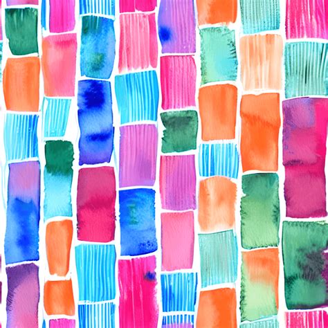 Watercolor Stripe Pattern Graphic Creative Fabrica