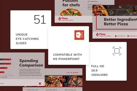 Pizza Restaurant PowerPoint Presentation Template By Amber Graphics