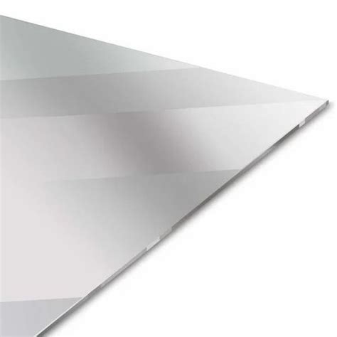 Transparent Glossy Acrylic Mirror Finish Sheet Thickness 3 Mm Size