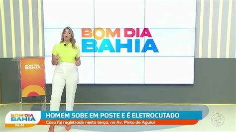 Homem sobe em poste e é eletrocutado Aratu On Notícias da Bahia e