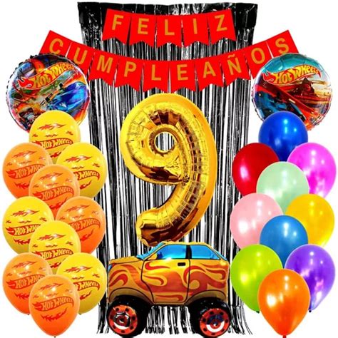 Combo Kit Deco Fiesta Globos Hot Wheels N En Venta En Lomas De Zamora Bs As G B A Sur Por