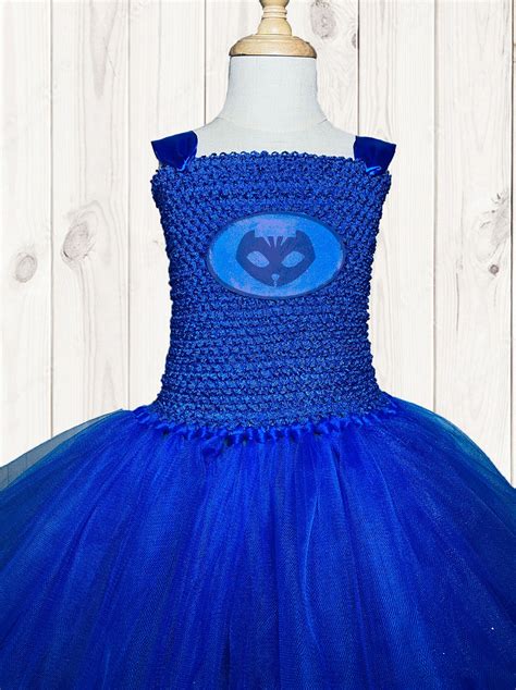 Catboy PJ Masks Halloween Costume Tutu Party Dress With Cotton Lined ...