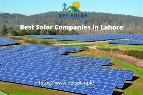 Explore The Top Solar Companies In Lahore