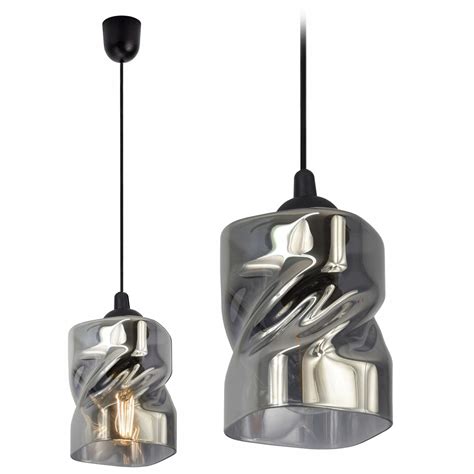 Szklana Lampa Wisząca Sufitowa Żyrandol Plafon LED 9274768480