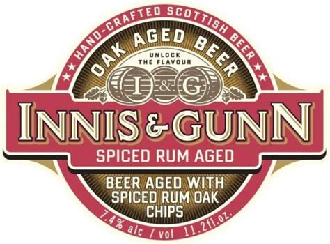 Innis Gunn Spice Rum Aged It Is A Rendition Of The Popular English