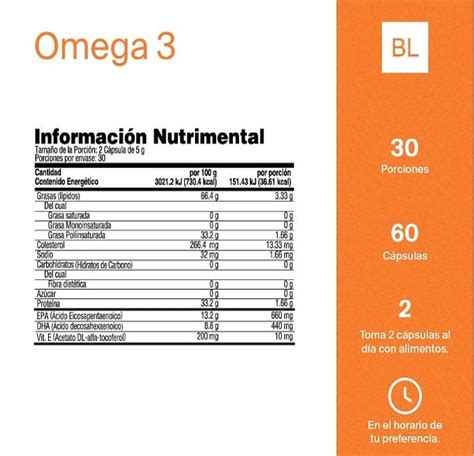 Omega 3 Bodylogic NutriHeart Nutricion