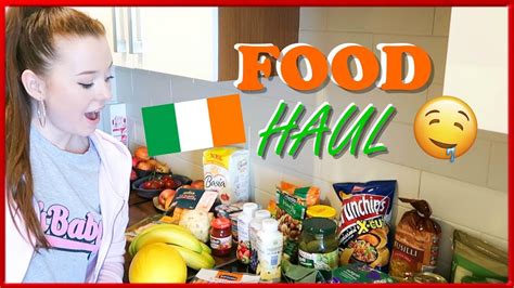 Irlandia Haul Spo Ywczy Ile Wydaje Na Tygodniowe Zakupy Youtube