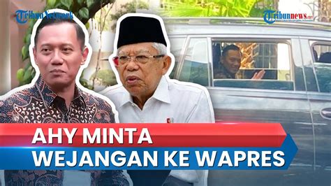 Ahy Temui Wapres Ma Ruf Amin Di Rumah Dinasnya Sengaja Minta Wejangan