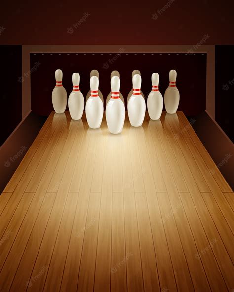 Bowling Lane Stock Illustrations Royalty Free Vector Graphics Clip