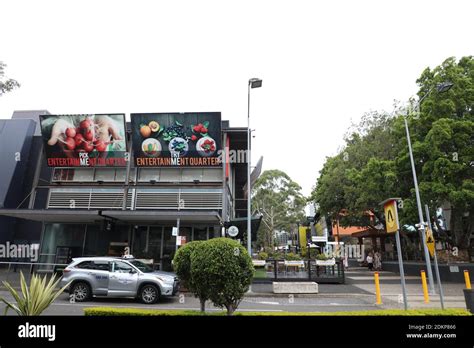 The Entertainment Quarter Moore Park Sydney Nsw Australia Stock
