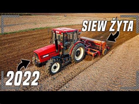 SIEW ŻYTA 2022 ZETOR UNIA YouTube