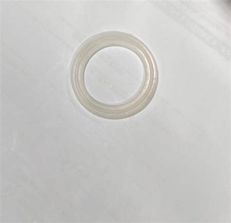 White Round Silicon TC Gasket Thickness 7 Mm At 10 Piece In Mumbai