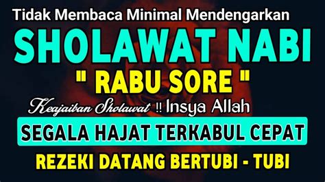 Sholawat Nabi Busyro Lirik Merdu Penarik Rezeki Penenang Hati Dan