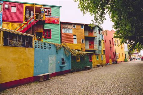 Imagen De Barrio Caminito En La Boca Buenos Aires Argentina Foto