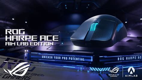 Asus Rog Harpe Ace Aim Lab Edition Gaming Mouse Unboxing Features