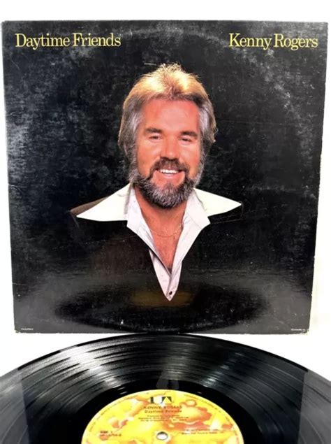 LP VINYLE KENNY Rogers Daytime Friends United Artists Records UA