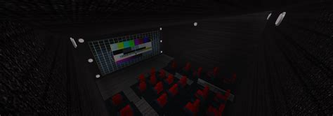 Minecraft Movie Theater Inside