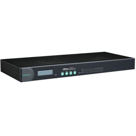 MOXA NPort 5610 8 48V Serial To Ethernet Rackmount Serial Device Server