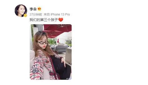 李念晒三胎萌照官宣产子 祝宝宝第一个儿童节快乐 娱乐新闻资讯 美剧天堂