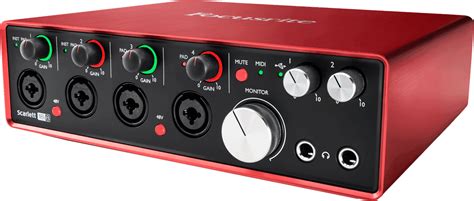 Carte Son Focusrite Scarlett2 18i8 18 In 8 Out