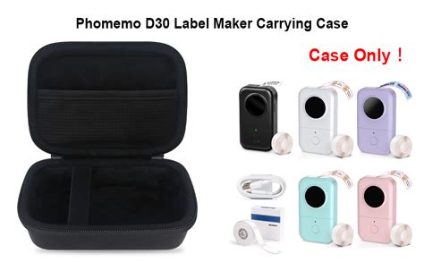 Amazon Elonbo Label Maker Carrying Case For Phomemo D30 Label