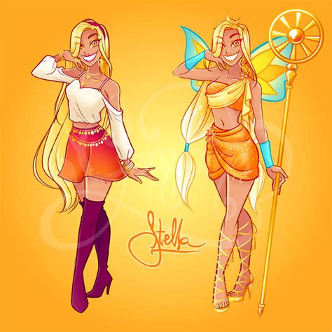 Winx Redesigns Stella By Geminine Nyan On Deviantart