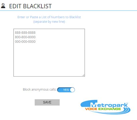 Mpvex Blacklist Numbers Business Phones And Office Phone Systems St