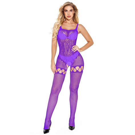 Outfmvch Bodysuits Lingerie Fishnet Lingerie Mesh Lingerie For Women Sexy Lingerie Bodystocking