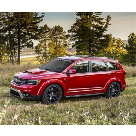 Dodge Journey Hellcat Portrayed In Mopar Muscle Crossover Rendering