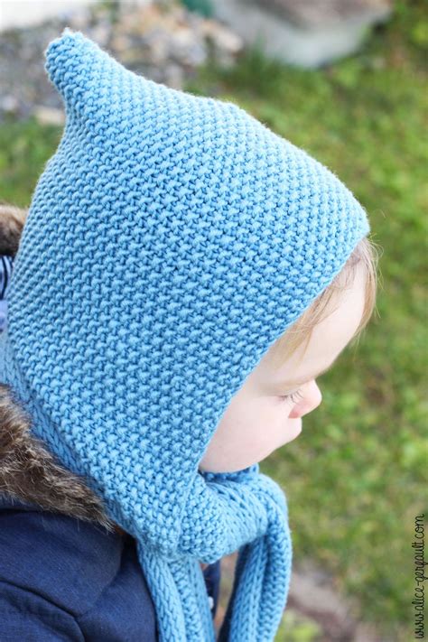 Echarpe Capuche Pour Enfant Au Tricot DIY Par Alice Gerfault Crochet