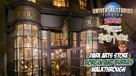 Discover The Darks Arts At Borgin Burkes In The Wizarding World Of