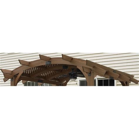 Outdoor GreatRoom Company Lattice Roof For Sonoma 10 X 10 Pergola