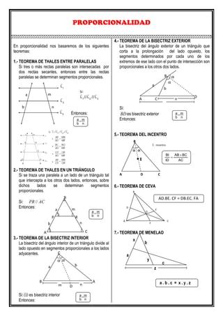 Proporcionalidad Pdf