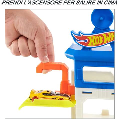 Hot Wheels City Set Super Squalo Playset Con 1 Macchinina Hot Wheels HDP06