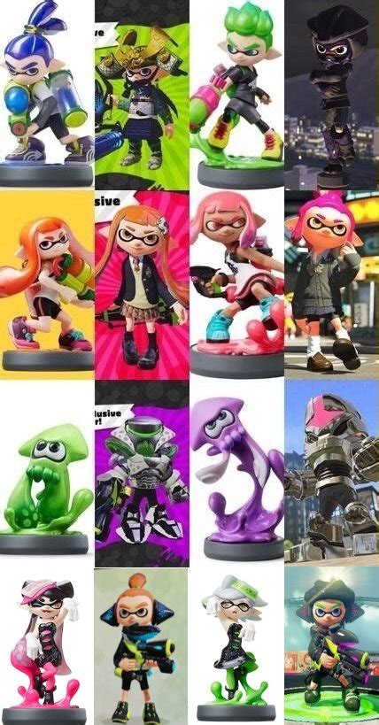 上 Splatoon 2 Inkling Boy Amiibo Gear 289122 Splatoon 2 Inkling Boy