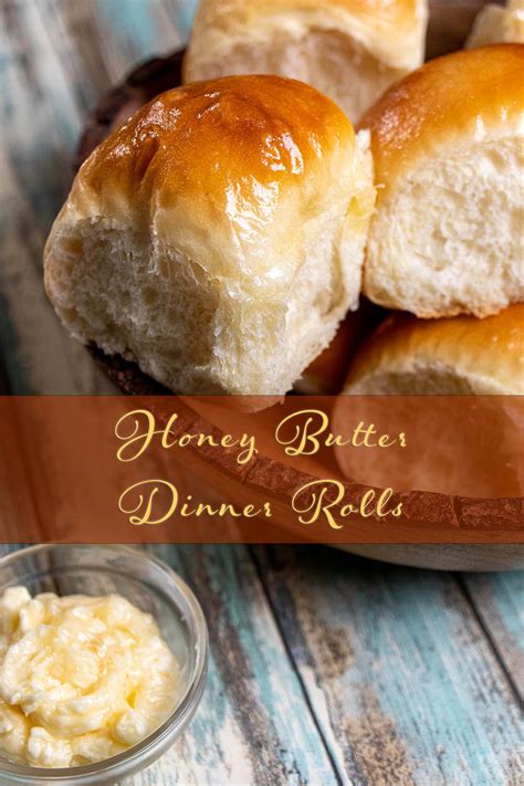 Honey Butter Yeast Rolls - The Night Owl Chef