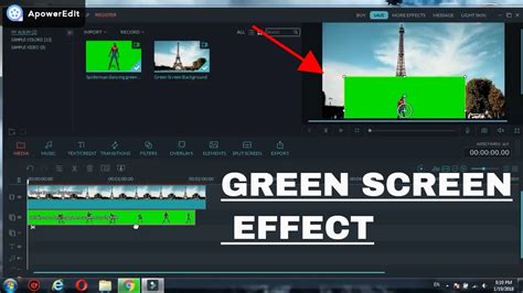 How To Use Green Screen Effect On Filmora Youtube